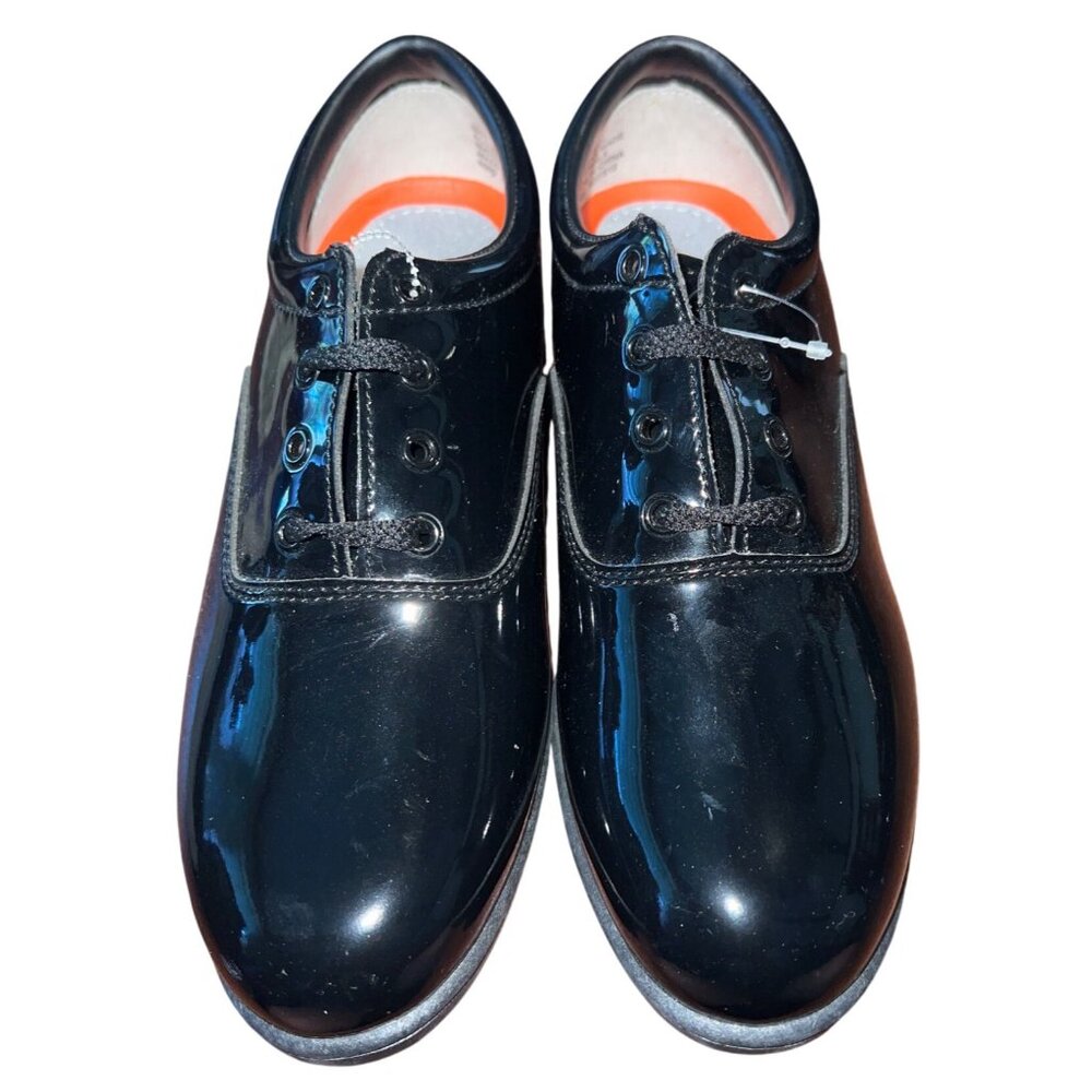 Dinkles Black Patent Leather Marching Band Shoes Size M6.5 / W8.5